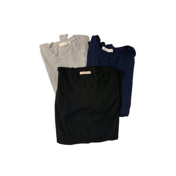 Bundle of Three Thermal Long Sleeve Tops - Picture 1 of 2